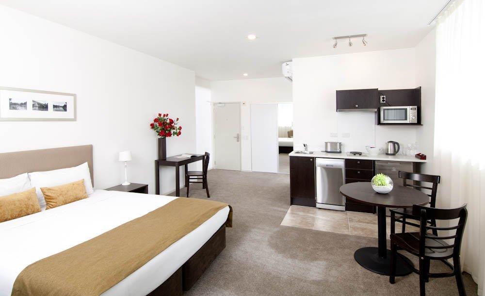 Quest On London Aparthotel Hamilton Kamer foto